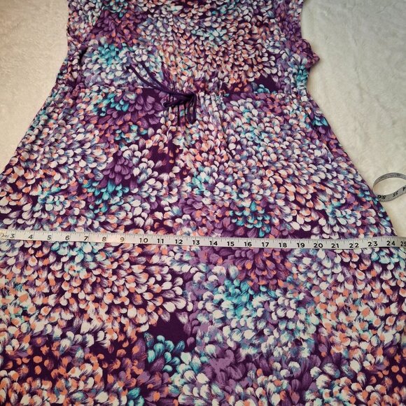 Carole Hochman Heavenly Soft Nightgown & Robe Set Sz PL Maxi floral Boho Artsy - Picture 16 of 16